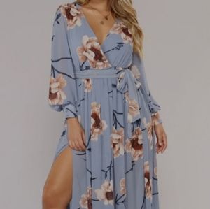 Maxi floral dress